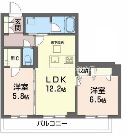 ミヤテラスの物件間取画像